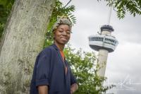 portret van zangeres Sabrina Starke in Rotterdam