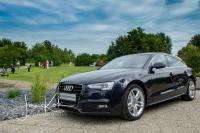 Audi op golfbaan