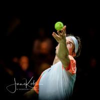 sportfotografie tijdens het ABN AMRO tennis in Rotterdam