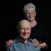 Studioportret opa en oma